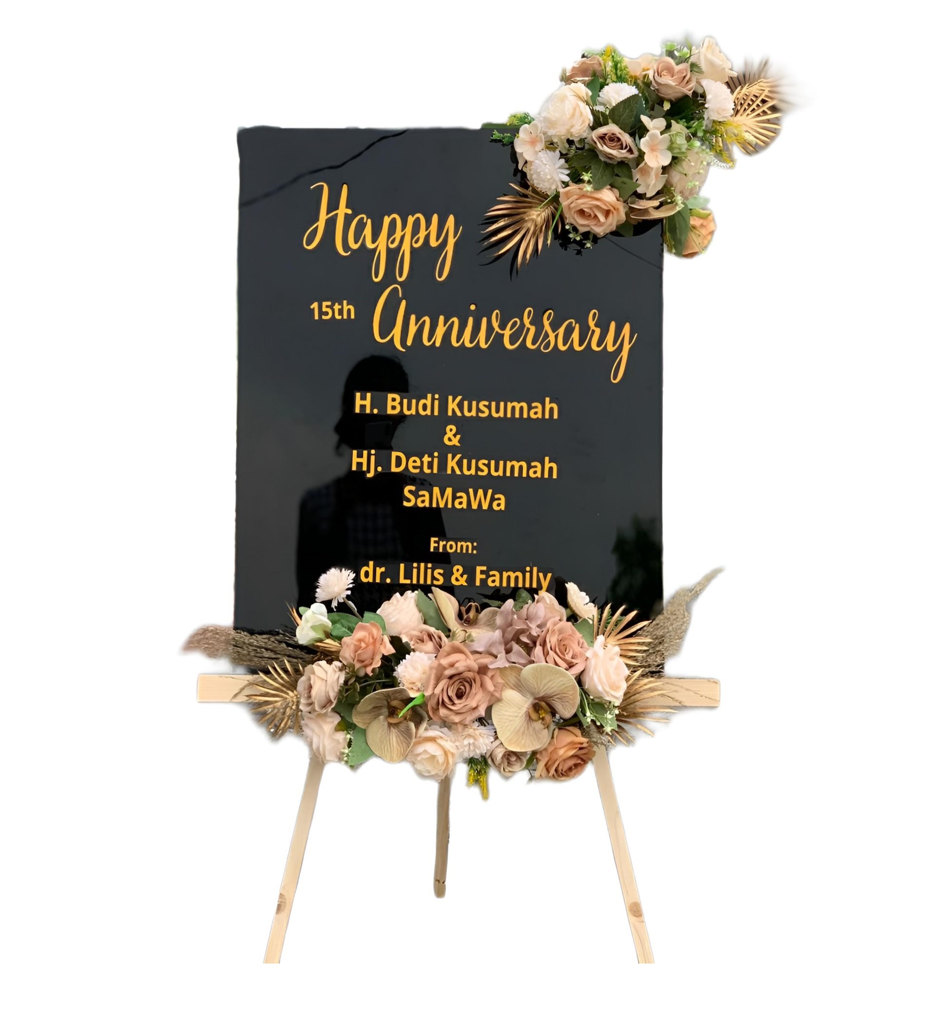 Papan Bunga Akrilik Sulang