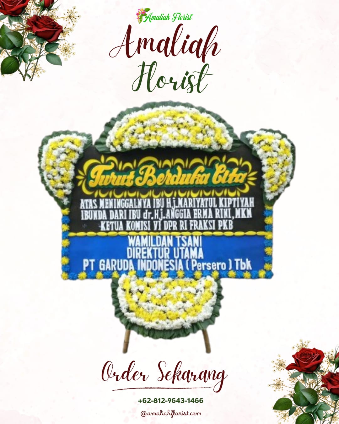 Papan Bunga Duka Sulang